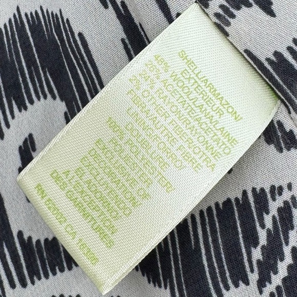 Sigrid Olsen 2 Piece Suit Shift Dress Blazer Jacket Gray Tweed Wool Blend | Sz 6 - Picture 13 of 15